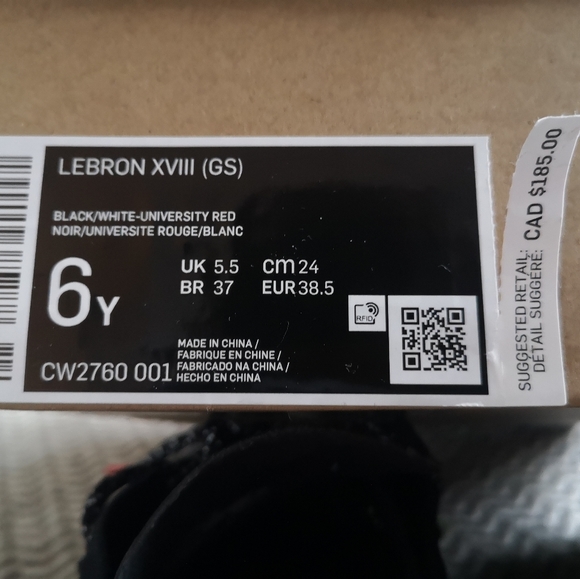 LeBron XVIII Nike - Picture 6 of 10